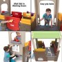 Simplay3 Young Explorers In-Outdoor Discovery Playhouse Climber